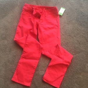 Lilly Pulitzer Worth Straight Jean Punch Pink BNWT